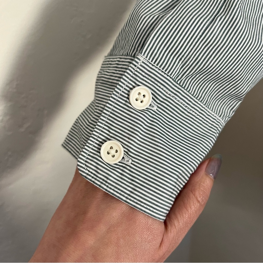 Levi's Striped Button Down Shirt Small - image 7